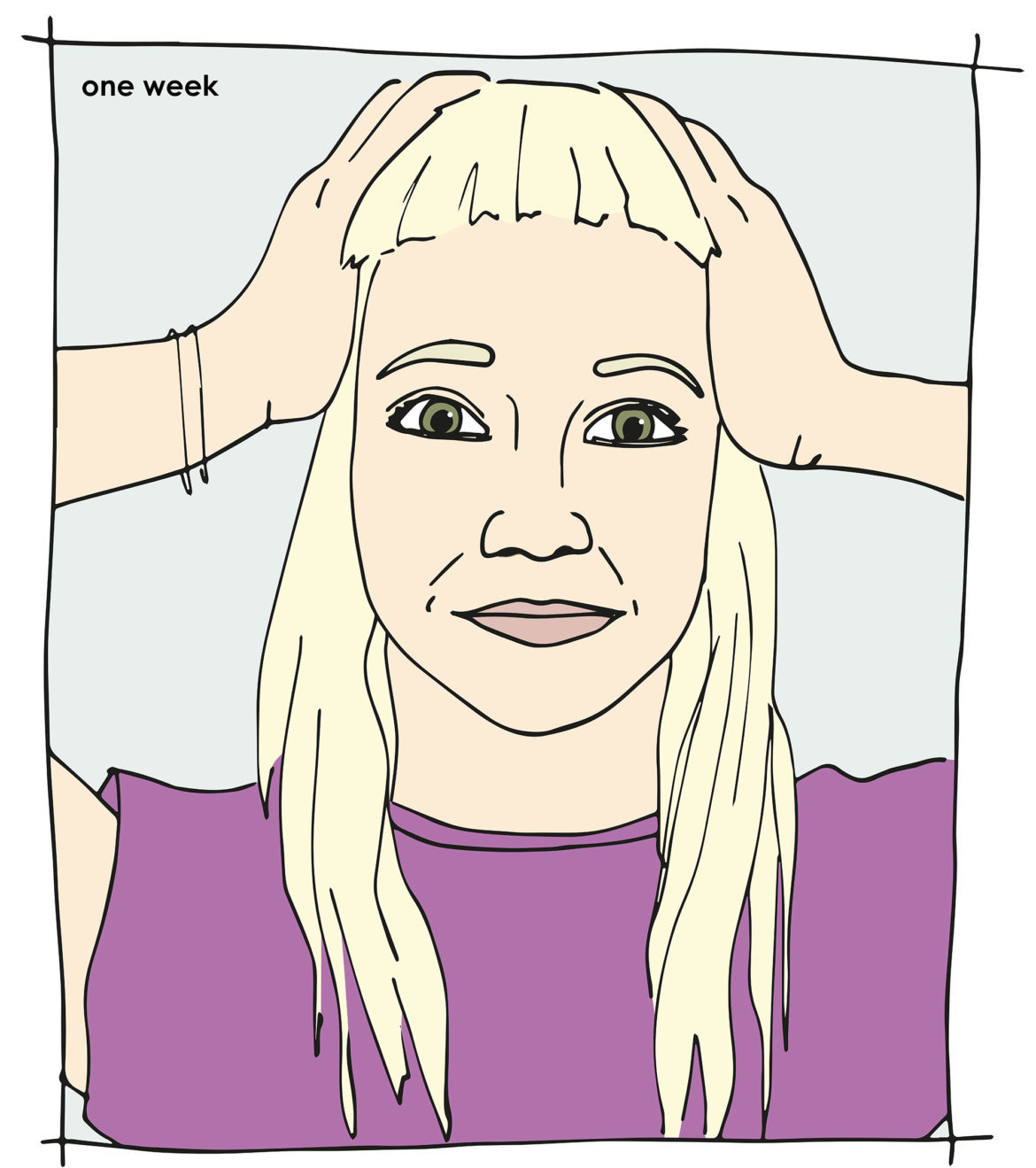 one week – illustration – glaubenssätze Glaubenssätze, Gedankenmuster, Achtsamkeit, Motivation, Gedanken, Freiheit